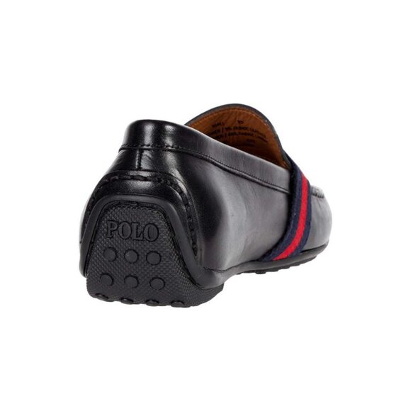 Polo Ralph Lauren Men\'s Riali Leather Driving Shoes Loafer Black, Size 9 main image 9